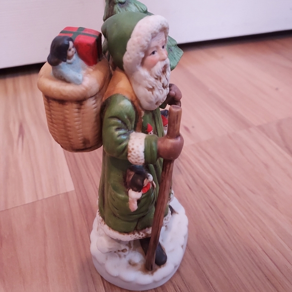 ENESCO The Santa Claus Shoppe St Nicholas Circa 1890 Mrs Grossmans Paper Co 1985 - Picture 5 of 8